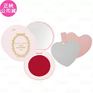ESTEE LAUDER 雅詩蘭黛 粉嫩慾望晶透潤唇膏#04 Laduree聯名款(1.6g)*2+心型小鏡子(粉色)(公司貨)