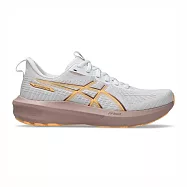 Asics GT-1000 14 [1012B859-100] 女 慢跑鞋 彈力 支撐 緩震 白 棕黃 24cm 白/棕