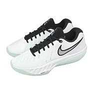 Nike 籃球鞋 Air Zoom G.T. Cut Academy 2 EP 男鞋 白 HV9775-101 25.5cm WHITE/BLACK