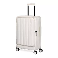 【Acer 宏碁】福利品 25吋 巴塞隆納前開式行李箱(多色任選) 25吋 貝殼白