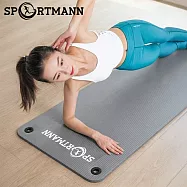 【Sportmann】環保NBR減震瑜珈墊 10mm(四色任選) 灰色