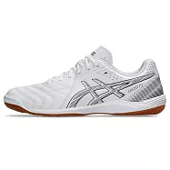 Asics 亞瑟士 Calcetto Wd 9 2E [1113A037-103] 男 足球鞋 寬楦 膠底 皮革 白 28cm 白