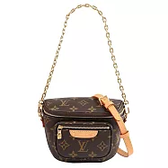 Louis Vuitton LV M82335 Mini Bumbag 經典花紋肩背/斜背腰包