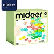 《mideer》-- 立體花園疊疊樂積木遊戲組(82pcs) ☆