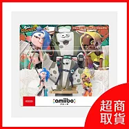 【預購】【Nintendo 任天堂】Amiibo 魚漿幫 曼曼/莎莎/鬼福 斯普拉遁 塗擊隊系列 預購 2026/7/23 上市