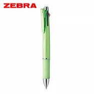 ZEBRA B4SA2 四色五合一 多功能原子筆0.7 粉彩綠
