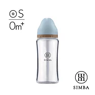 【小獅王辛巴】蘊蜜質金玻璃寬口防脹氣奶瓶270ml-新生專用 無 海鹽可麗露