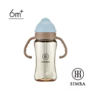 【小獅王辛巴】蘊蜜鉑金PPSU防漏滑蓋學習水杯270ml 無 海鹽可麗露