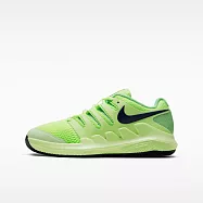 Nike 耐吉 JR Vapor X [AR8851-302] 大童 青少年 網球鞋 運動鞋 穩定 緩震 幽靈綠 黑 24 綠/黑