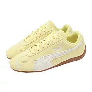 Puma 休閒鞋 Speedcat OG 男鞋 女鞋 黃 米白 復古 麂皮 膠底 賽車鞋 398846-68 24.5cm YELLOW/IVORY