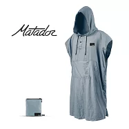 【Matador 鬥牛士】NanoDry Packable Towel Poncho 便攜速乾毛巾衣 內斂藍