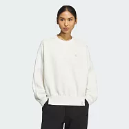 ADIDAS ES+ 3S SWT CREW 女 圓領套頭衫 KF8239 XL 白色