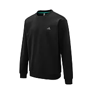 ADIDAS TH MH SWT 男 圓領套頭衫 KR2507 XL 黑色