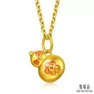 【點睛品】網路獨家款 福祿發財 黃金吊墜_計價黃金