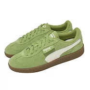 Puma 休閒鞋 Palermo SD 男鞋 女鞋 綠 麂皮 膠底 復古 德訓鞋 408532-03 24cm GREEN/WHITE