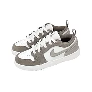 Nike 休閒鞋 Jordan 1 Low Alt PS 中童 灰 AJ1 童鞋 魔鬼氈 DR9748-026 17.5cm GREY/WHITE