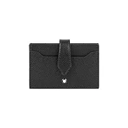 MONTBLANC Sartorial 匠心系列風琴造型釦式卡片夾/名片夾 (黑色)