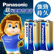 Panasonic 國際牌 鈦元素添加 EVOLTA超世代 9V鹼性電池(2入)