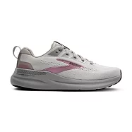 Brooks 布魯克斯 Ariel GTS 26 [1204442E094] 女 慢跑鞋 超寬楦 支撐 緩震 灰 粉紅 24cm 灰/粉紅