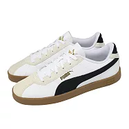 Puma 休閒鞋 Club II SD 男女鞋 白 膠底 復古 德訓鞋 400715-08 23cm WHITE/BLACK