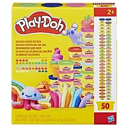 PlayDoh 培樂多 - 繽紛彩虹50色黏土組