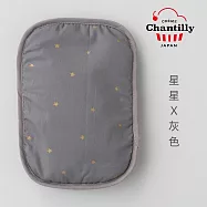 【日本creme chantilly】星星、櫻桃寶寶涼涼包(附保冷劑) 星星灰色