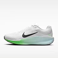 Nike 耐吉 Air Winflo 11 [FJ9509-112] 男 慢跑鞋 運動鞋 路跑 透氣 緩震 白 藍綠 26cm 白/綠