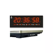 鋒寶牌 橫式 數字 電子鐘 萬年曆 一般型 / 台 FB-5821 A型
