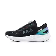 Fila 斐樂 Light Chaser [1-J907Z-034] 男 慢跑鞋 跑鞋 路跑 旋鈕 免綁帶 黑 26.5cm 黑