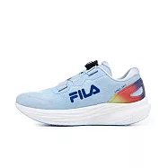 Fila 斐樂 Light Chaser [5-J907Z-353] 女 慢跑鞋 跑鞋 路跑 旋鈕 免綁帶 水藍 橘 25.5cm 水藍/橘