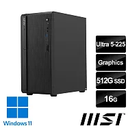 msi微星 PRO DP180 AI 8HG-1474TW 桌機 (Ultra 5-225/16G/512G SSD/Win11)