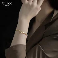 【Gulicc】金色碎銀子 輕奢手鍊