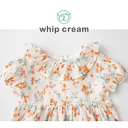 【日本 whip cream】木果荷葉邊連身包屁衣 80 奶白色
