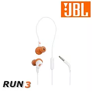 JBL Endurance Run 3 3.5插頭 防水入耳式有線耳機 公司貨保固一年 白色