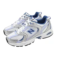 New Balance NB 休閒鞋 530 男鞋 女鞋 銀 藍 復古 緩震 運動鞋 U53052N-D 24.5cm SILVER/BLUE
