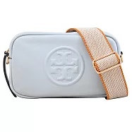 TORY BURCH 178625 Mini Miller 納帕皮革斜背相機包.淺藍