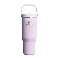 STANLEY 經典系列 IceFlow 手提吸管杯2.0 0.88L / 雲石紫