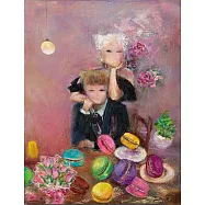 【玲廊滿藝】龔名俐-花好月圓41x31.5cm