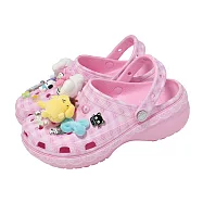 Crocs 洞洞鞋 Hello Kitty Platform 女鞋 雲朵克駱格 三麗鷗聯名 21268390H 22cm MULTI
