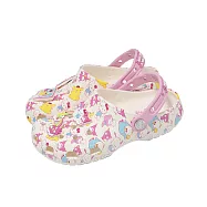 Crocs 洞洞鞋 Hello Kitty Pastel Classic K 大童 三麗鷗 21268590H 19.5cm MULTI