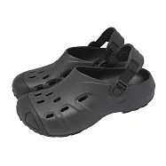 Crocs 洞洞鞋 Quick Trail Clog 男女鞋 縱野克駱格 黑 戶外 212809001 22cm BLACK