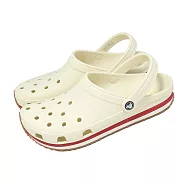 Crocs 洞洞鞋 Crocband Runner 男女鞋 卡駱班復古輕彈克駱格 極白色 2128312MD 27cm SUMMIT WHITE