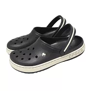 Crocs 洞洞鞋 Crocband Heritage Clog 男女鞋 卡駱班仿舊克駱格 213224001 27cm BLACK