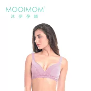 MOOIMOM 沐伊孕哺 超涼感無鋼圈交叉哺乳內衣 - 紫S