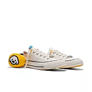 CONVERSE CHUCK 70 OX EGRET/YELLOW/RED 男女 休閒鞋 A21362C US7 白色