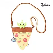 【Disney 迪士尼】 正版授權玩具總動員5三眼怪斜背包披薩包手機包收納包旅行隨身包皮克斯生日禮物朋友閨蜜女兒聖誕禮物交換禮物 三眼怪斜背披薩包