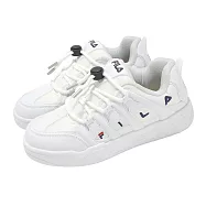 Fila 休閒鞋 Salute 男鞋 白 抽繩 小白鞋 1C936Z110 27.5cm WHITE/NAVY