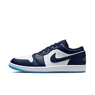 NIKE AIR JORDAN 1 LOW 男 籃球鞋 553558404 US7 藍色