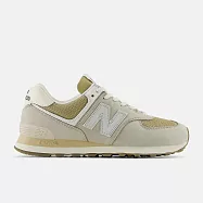New Balance 574 男女 休閒鞋 U5748DF-D US4 米灰黃色