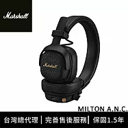 Marshall Milton A.N.C. 藍牙耳罩式抗噪耳機 - 經典黑